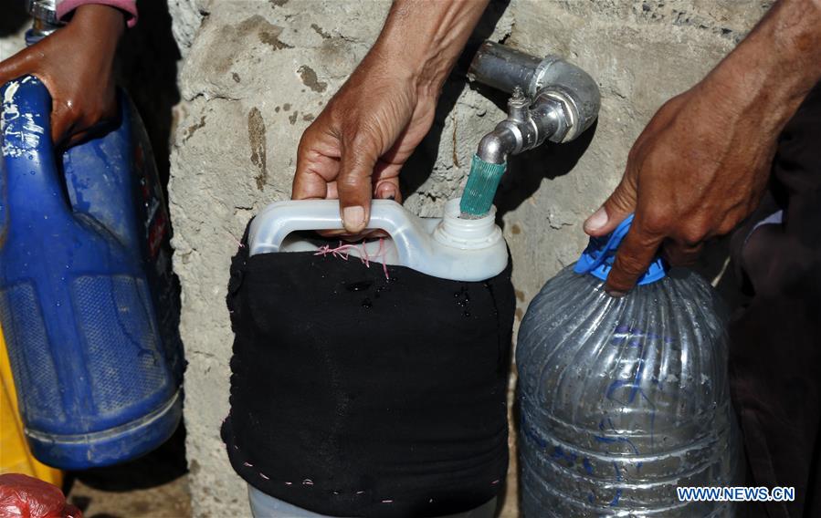 YEMEN-SANAA-CHOLERA-SEWAGE-WATER CRISIS
