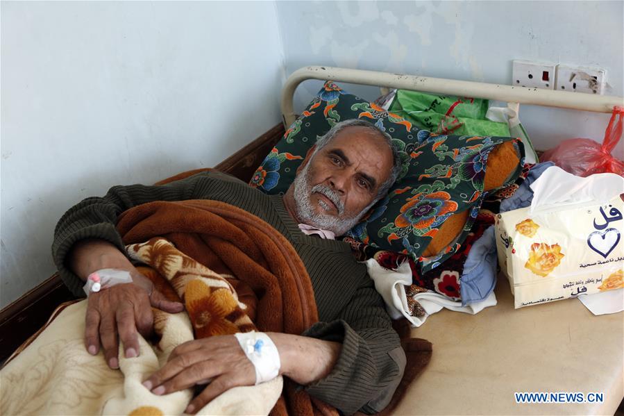 YEMEN-SANAA-CHOLERA-SEWAGE-WATER CRISIS