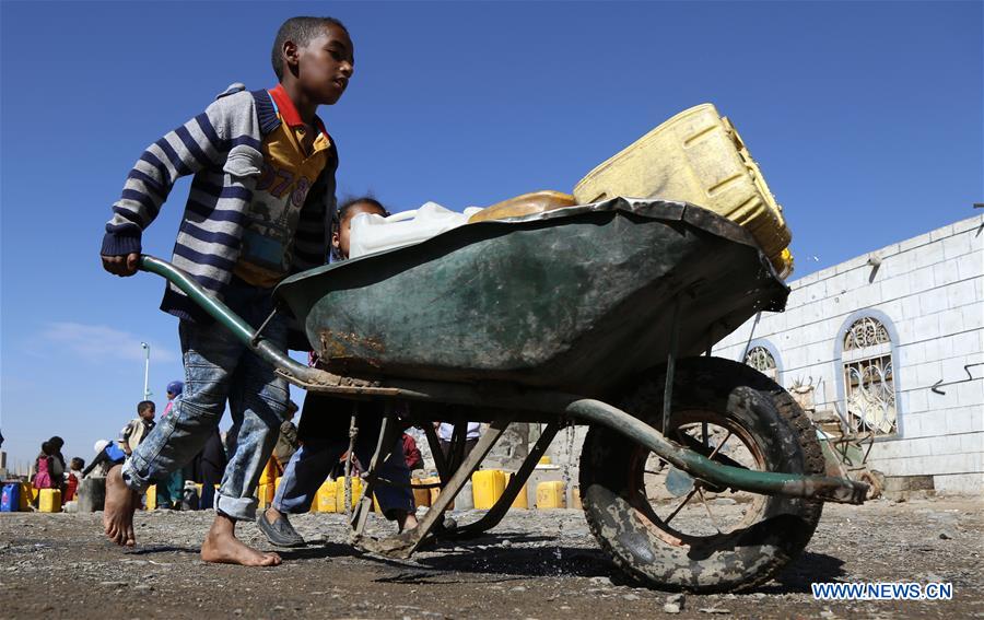 YEMEN-SANAA-CHOLERA-SEWAGE-WATER CRISIS