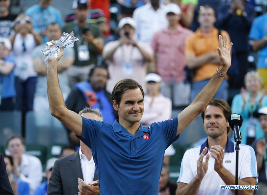 (SP)US-INDIAN WELLS-TENNIS-BNP PARIBAS OPEN-MEN'S SINGLE FINAL