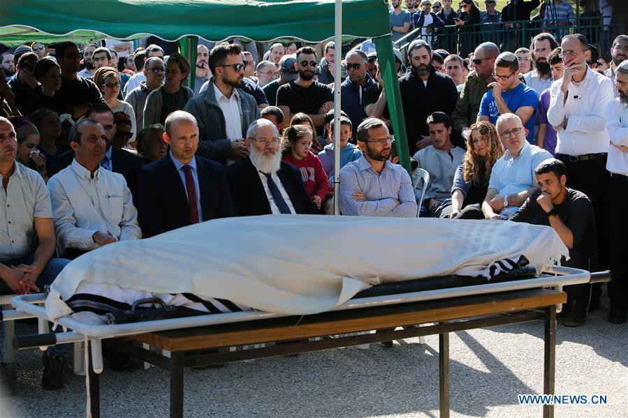 MIDEAST-WEST BANK-FUNERAL-ATTACK-VICTIM