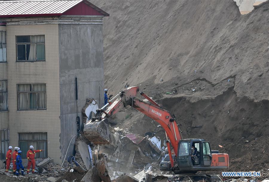 CHINA-SHANXI-LANDSLIDE-RESCUE (CN)