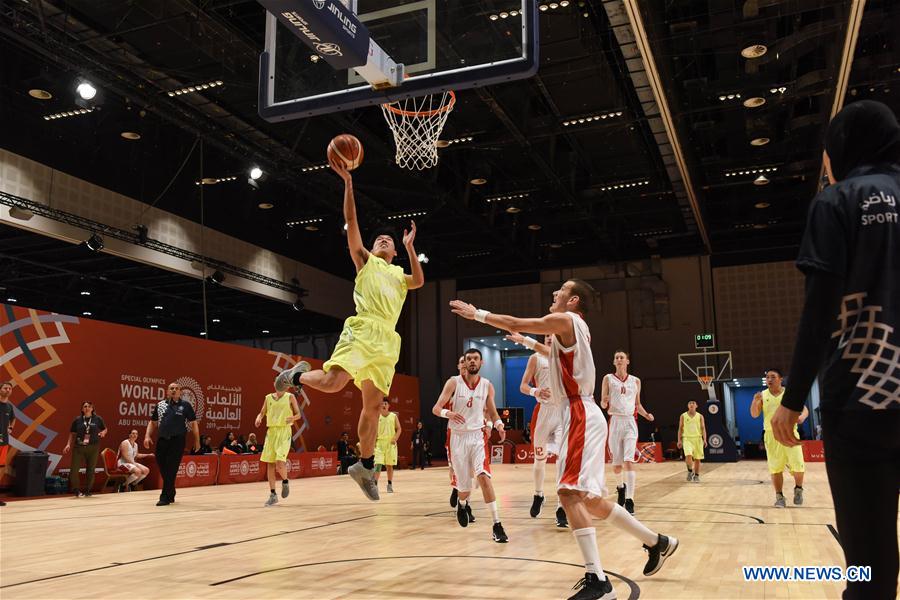 (SP)UAE-ABU DHABI-BASKETBALL-SPECIAL OLYMPICS-CHINA VS POLAND