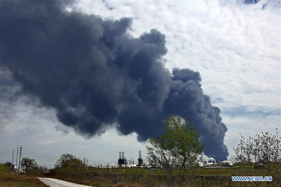 U.S.-TEXAS-CHEMICAL PLANT-FIRE