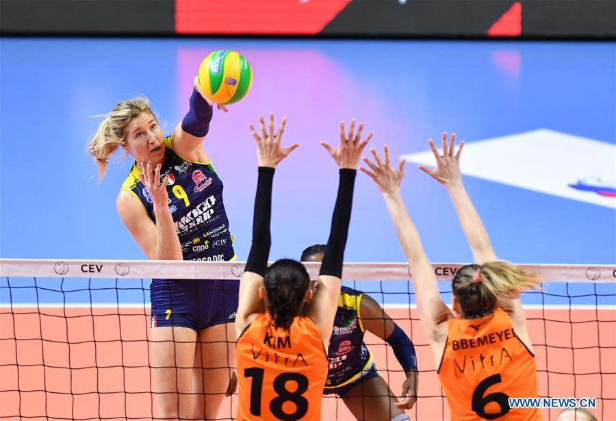 (SP)TURKEY-ISTANBUL-VOLLEYBALL-CEV CHAMPIONSHIPS LEAGUE-QUARTERFINAL
