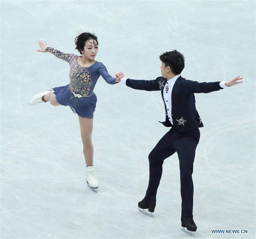 (SP)JAPAN-SAITAMA-FIGURE SKATING-WORLD CHAMPIONSHIPS-PAIRS