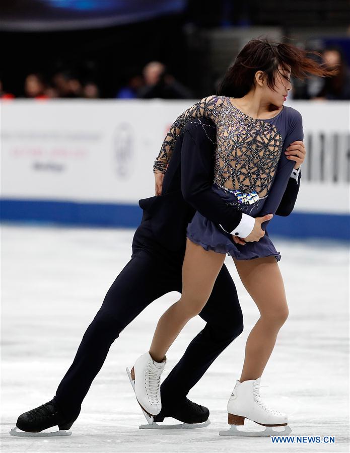 (SP)JAPAN-SAITAMA-FIGURE SKATING-WORLD CHAMPIONSHIPS-PAIRS