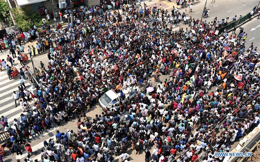 BANGLADESH-DHAKA-PROTEST
