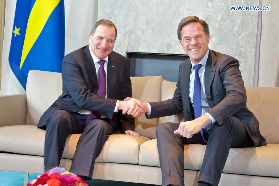 THE NETHERLANDS-THE HAGUE-PM-SWEDEN-PM-MEETING