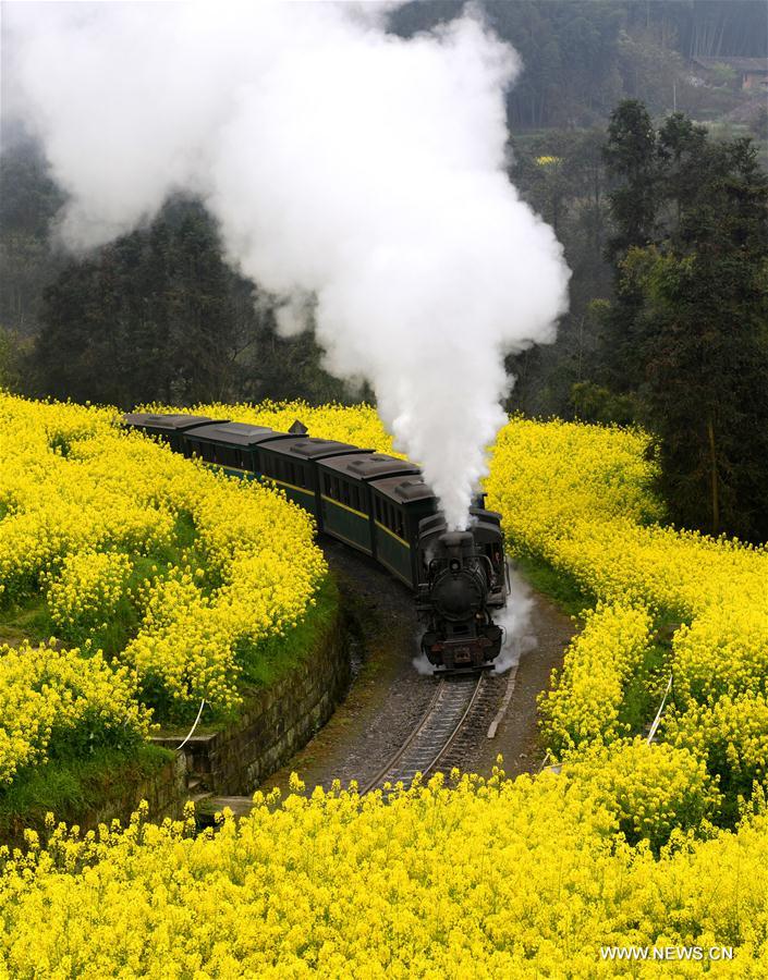 CHINA-QIANWEI-STEAM TRAIN (CN)