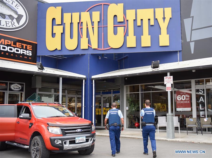 NEW ZEALAND-CHRISTCHURCH-GUN CONTROL