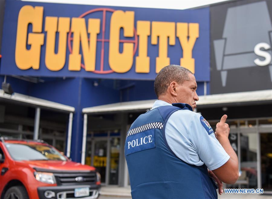NEW ZEALAND-CHRISTCHURCH-GUN CONTROL