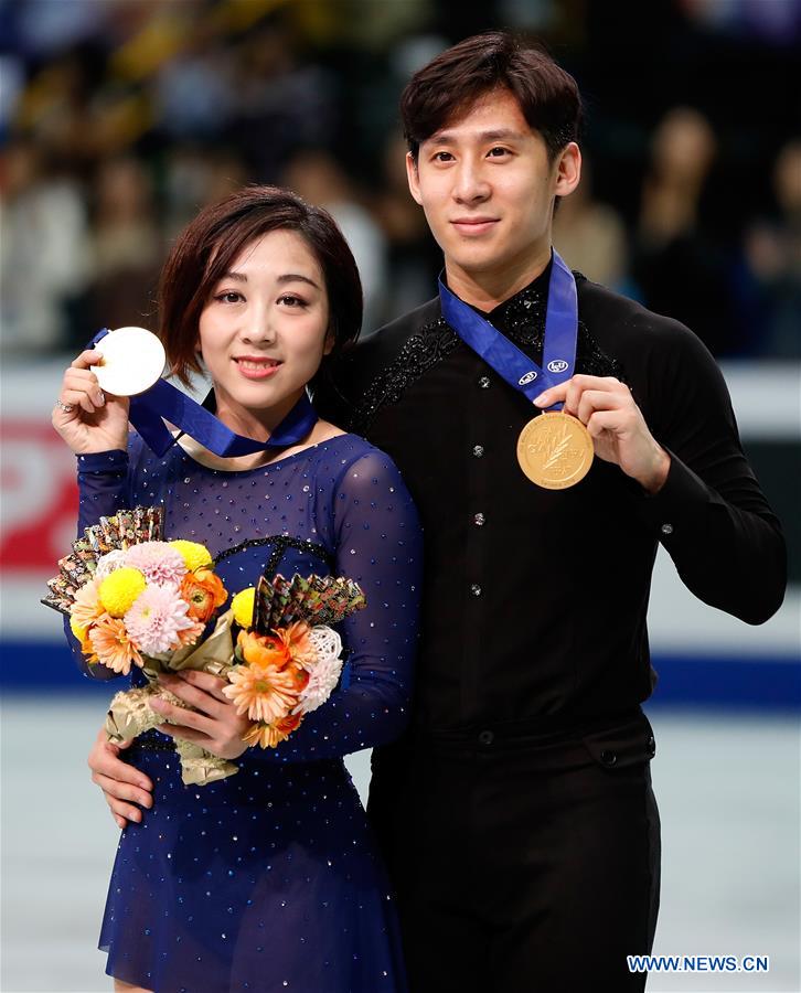 (SP)JAPAN-SAITAMA-FIGURE SKATING-WORLD CHAMPIONSHIPS-PAIRS