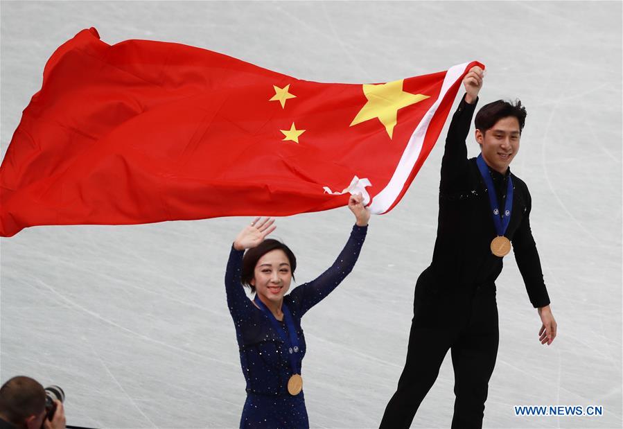 (SP)JAPAN-SAITAMA-FIGURE SKATING-WORLD CHAMPIONSHIPS-PAIRS