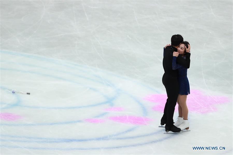 (SP)JAPAN-SAITAMA-FIGURE SKATING-WORLD CHAMPIONSHIPS-PAIRS