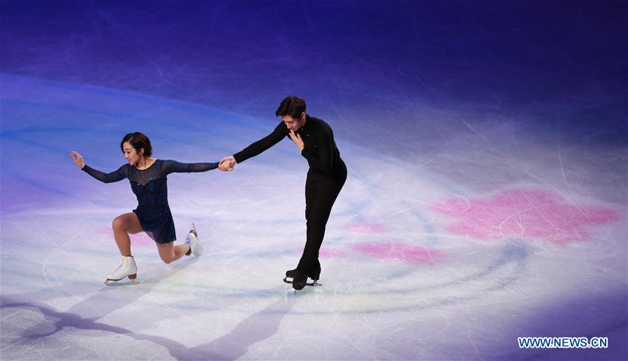 (SP)JAPAN-SAITAMA-FIGURE SKATING-WORLD CHAMPIONSHIPS-PAIRS