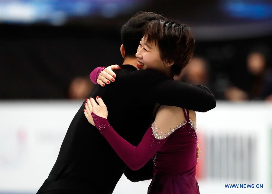 (SP)JAPAN-SAITAMA-FIGURE SKATING-WORLD CHAMPIONSHIPS-PAIRS