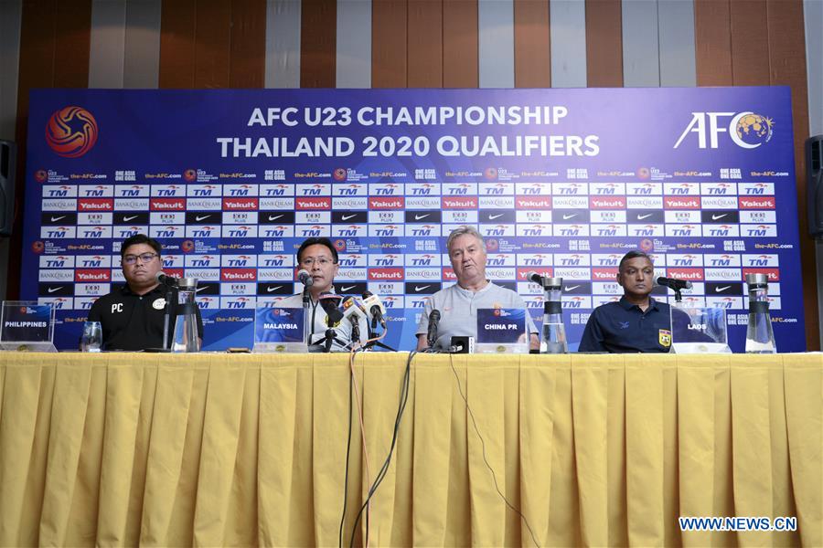 (SP)MALAYSIA-KUALA LUMPUR-FOOTBALL-AFC U23 CHAMPIONSHIP QUALIFIERS-GROUP J-PRESS CONFERENCE