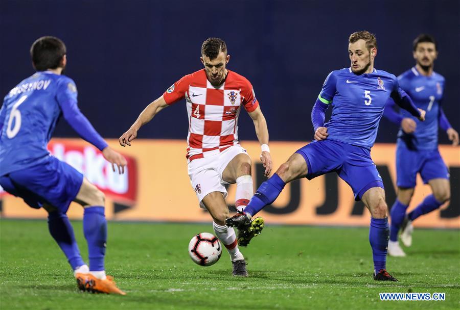 (SP)CROATIA-ZAGREB-SOCCER-UEFA EURO 2020 QUALIFIER-CRO VS AZE