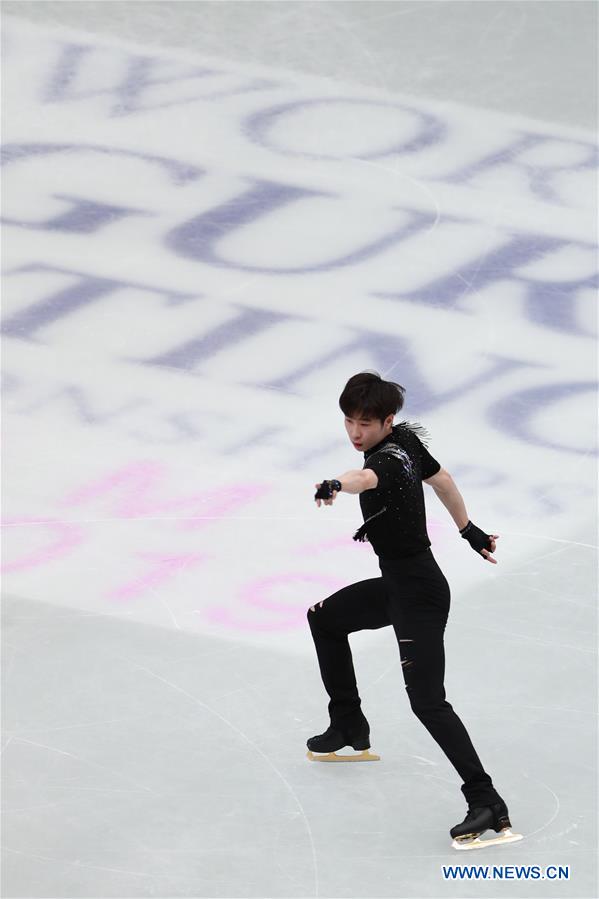 (SP)JAPAN-SAITAMA-FIGURE SKATING-WORLD CHAMPIONSHIPS-MEN