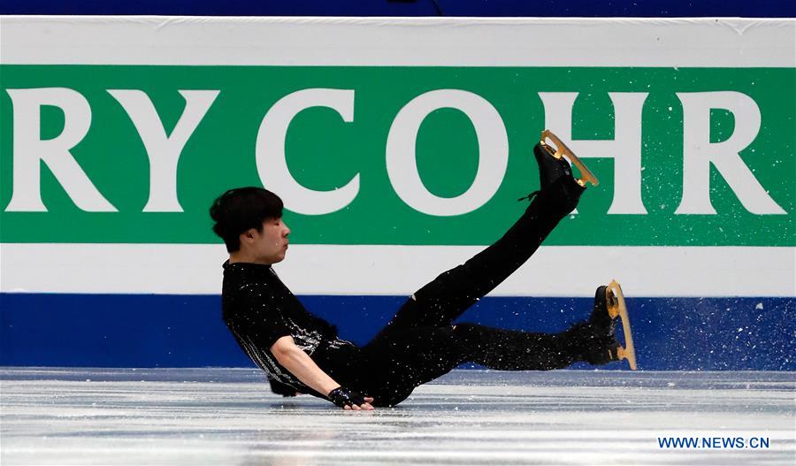 (SP)JAPAN-SAITAMA-FIGURE SKATING-WORLD CHAMPIONSHIPS-MEN