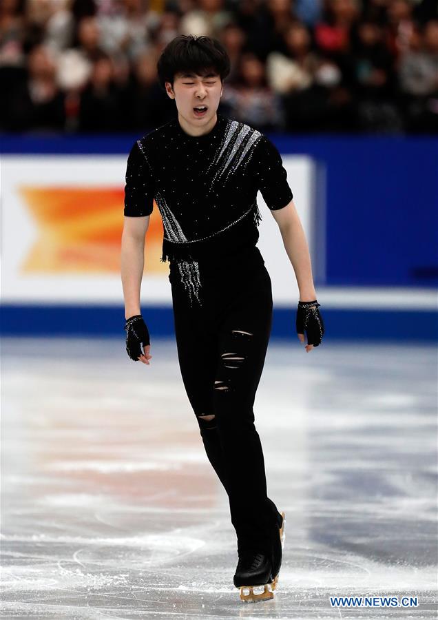 (SP)JAPAN-SAITAMA-FIGURE SKATING-WORLD CHAMPIONSHIPS-MEN