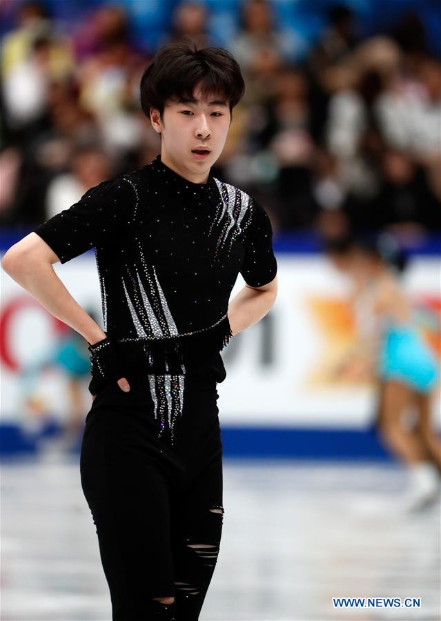 (SP)JAPAN-SAITAMA-FIGURE SKATING-WORLD CHAMPIONSHIPS-MEN