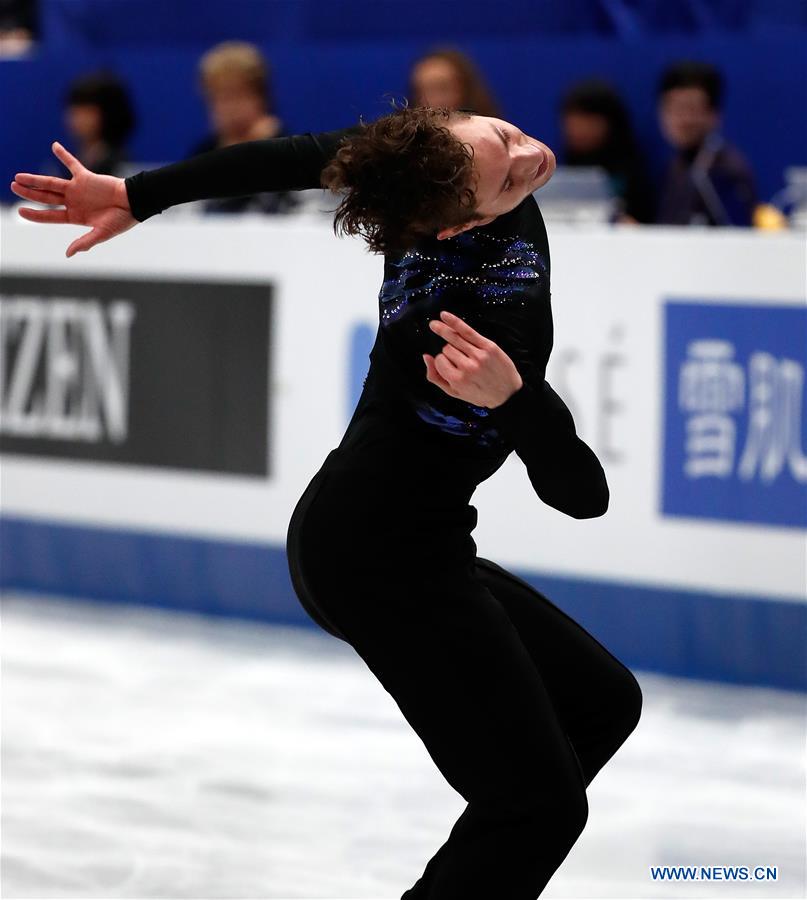 (SP)JAPAN-SAITAMA-FIGURE SKATING-WORLD CHAMPIONSHIPS-MEN