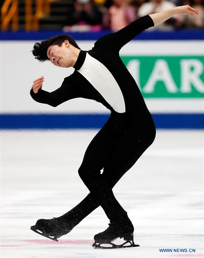 (SP)JAPAN-SAITAMA-FIGURE SKATING-WORLD CHAMPIONSHIPS-MEN