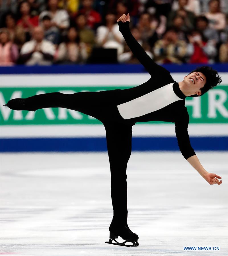 (SP)JAPAN-SAITAMA-FIGURE SKATING-WORLD CHAMPIONSHIPS-MEN