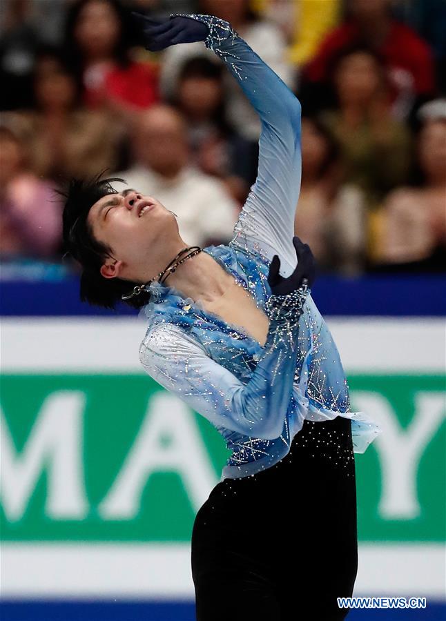 (SP)JAPAN-SAITAMA-FIGURE SKATING-WORLD CHAMPIONSHIPS-MEN