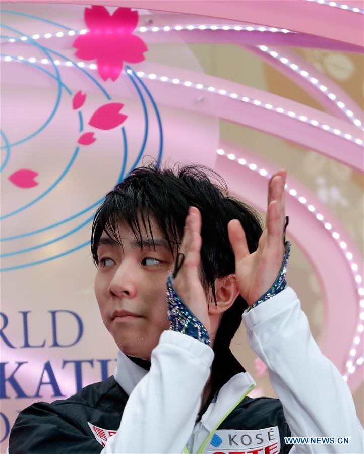 (SP)JAPAN-SAITAMA-FIGURE SKATING-WORLD CHAMPIONSHIPS-MEN