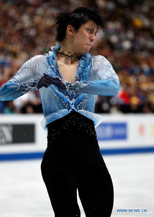 (SP)JAPAN-SAITAMA-FIGURE SKATING-WORLD CHAMPIONSHIPS-MEN