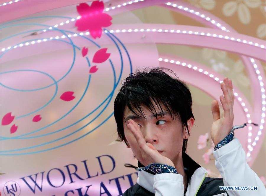 (SP)JAPAN-SAITAMA-FIGURE SKATING-WORLD CHAMPIONSHIPS-MEN