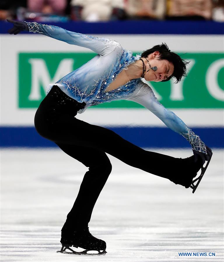 (SP)JAPAN-SAITAMA-FIGURE SKATING-WORLD CHAMPIONSHIPS-MEN