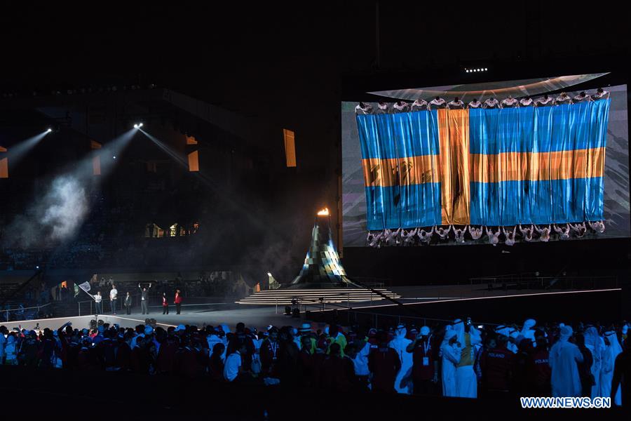 (SP)UAE-ABU DHABI-SPECIAL OLYMPICS-CLOSING CEREMONY