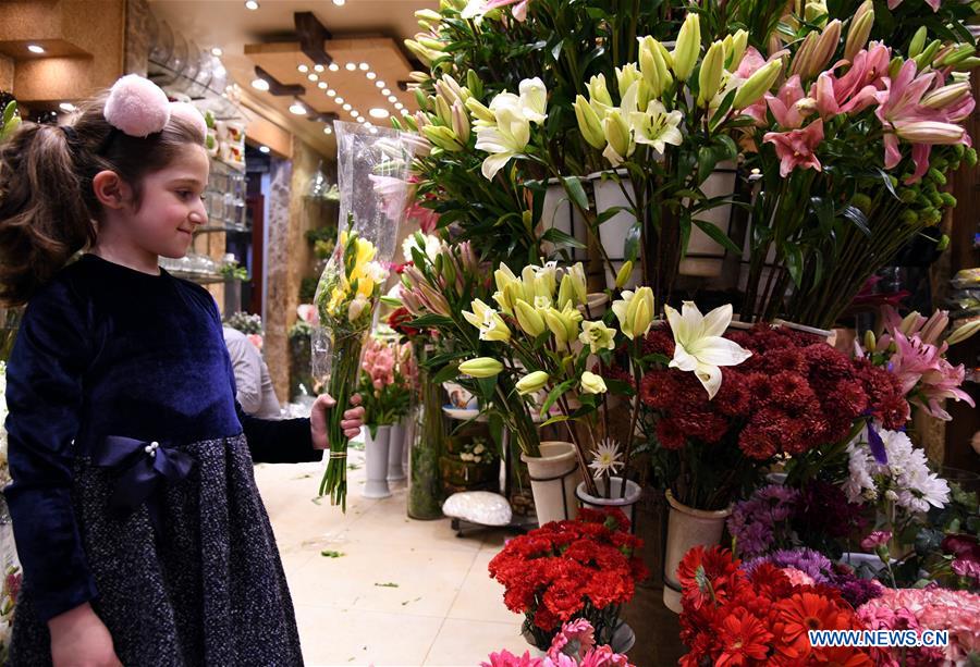 SYRIA-DAMASCUS-MOTHER'S DAY