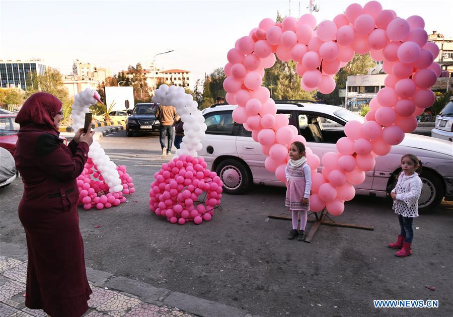 SYRIA-DAMASCUS-MOTHER'S DAY