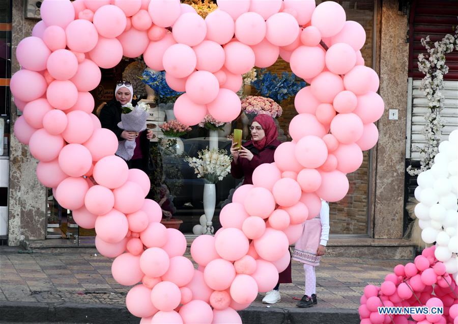 SYRIA-DAMASCUS-MOTHER'S DAY