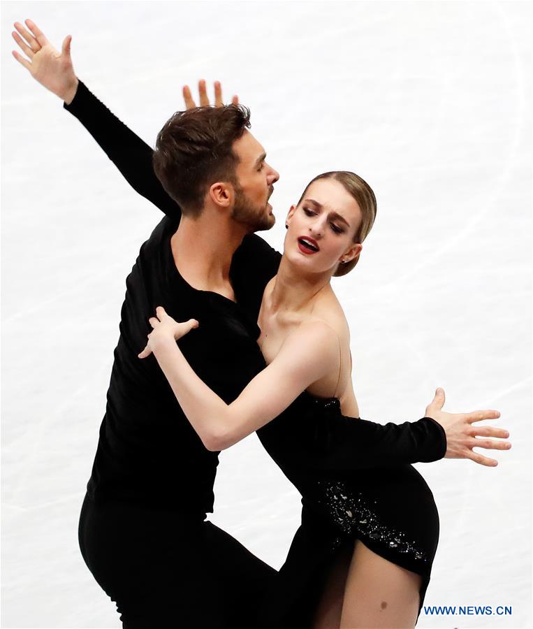 (SP)JAPAN-SAITAMA-FIGURE SKATING-WORLD CHAMPIONSHIPS-ICE DANCE