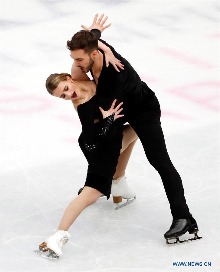 (SP)JAPAN-SAITAMA-FIGURE SKATING-WORLD CHAMPIONSHIPS-ICE DANCE