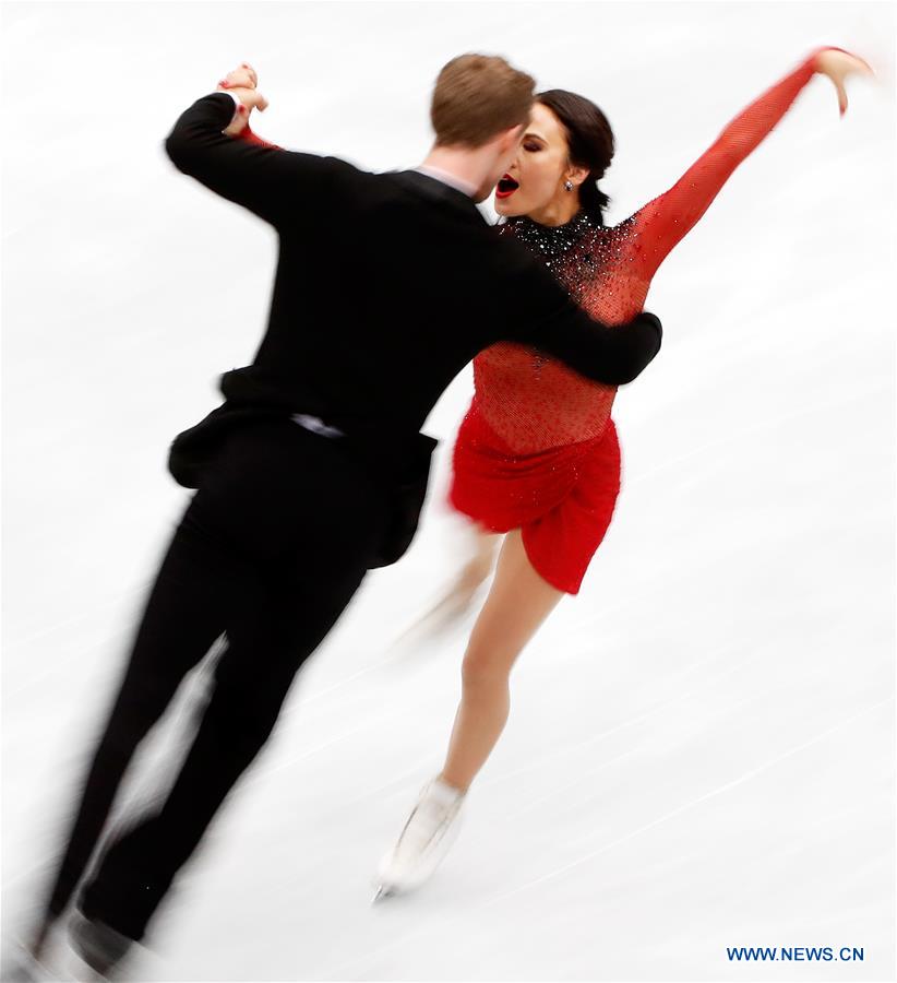 (SP)JAPAN-SAITAMA-FIGURE SKATING-WORLD CHAMPIONSHIPS-ICE DANCE