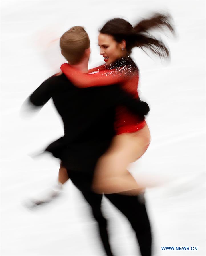 (SP)JAPAN-SAITAMA-FIGURE SKATING-WORLD CHAMPIONSHIPS-ICE DANCE