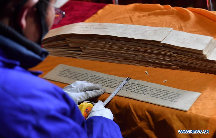 Xinhua Headlines: China launches largest ancient books protection project at Potala Palace