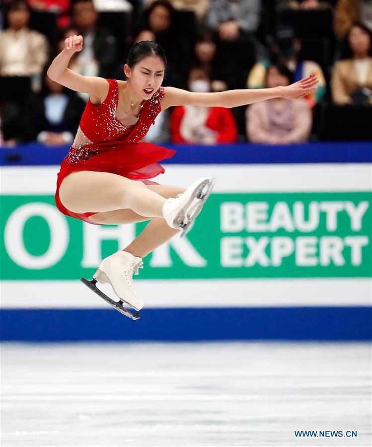 (SP)JAPAN-SAITAMA-FIGURE SKATING-WORLD CHAMPIONSHIPS-LADIES