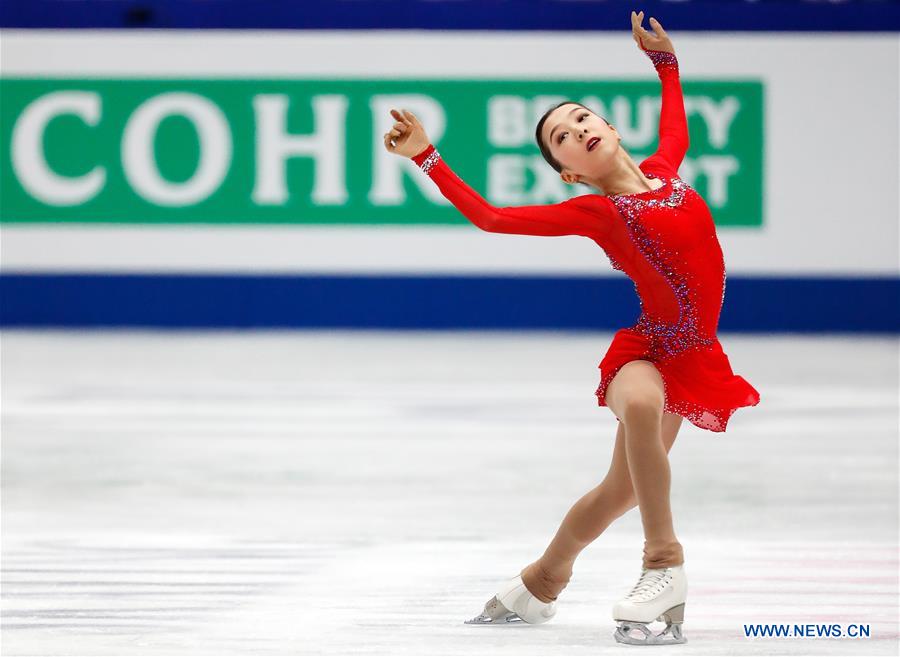 (SP)JAPAN-SAITAMA-FIGURE SKATING-WORLD CHAMPIONSHIPS-LADIES