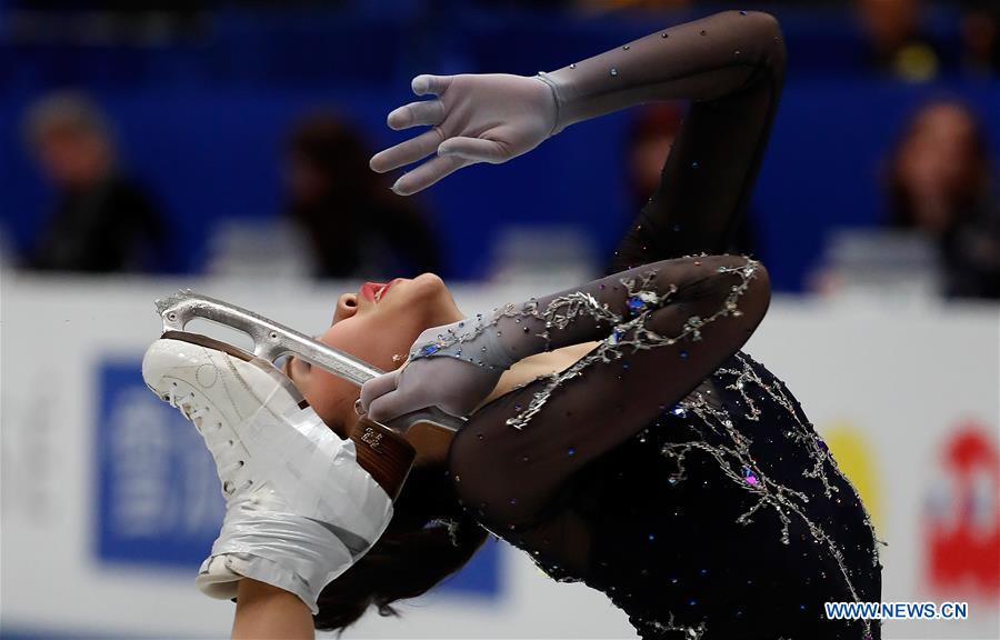 (SP)JAPAN-SAITAMA-FIGURE SKATING-WORLD CHAMPIONSHIPS-LADIES