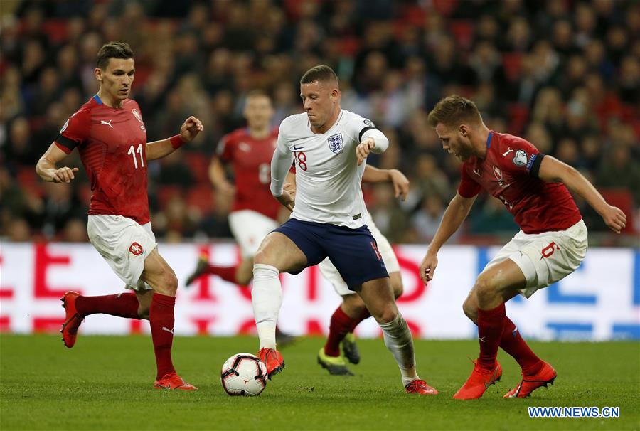 (SP)BRITAIN-LONDON-FOOTBALL-EURO 2020 QUALIFYING-ENGLAND VS CZECH REPUBLIC