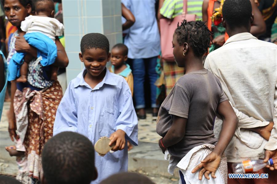 MOZAMBIQUE-BEIRA-TROPICAL CYCLONE-SHELTER