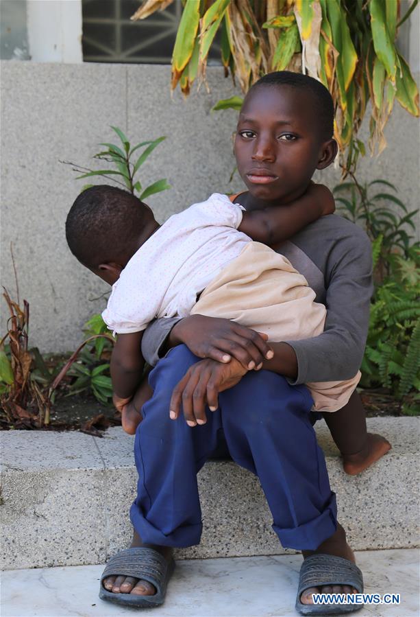 MOZAMBIQUE-BEIRA-TROPICAL CYCLONE-SHELTER